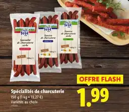 Lidl Spécialités de charcuterie offre