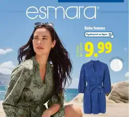 Lidl Robe femme offre