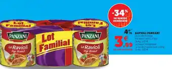 Super U Ravioli panzani offre