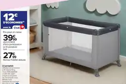 Carrefour Market Lit parapluie offre