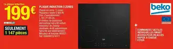 Beko plaque induction 3 zones