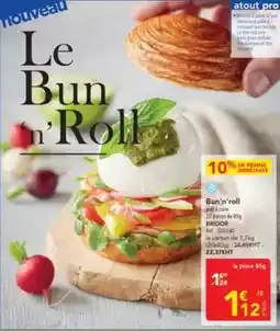 METRO Bridor - bunn'roll offre