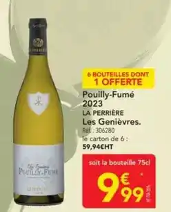 METRO Pouilly-fumé - 2023 offre