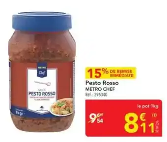 METRO Pesto rosso offre