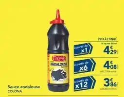 METRO Colona - sauce andalouse offre