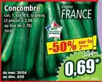 Norma Cat - concombre offre