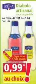 Norma Lorina - diabolo artisanal offre