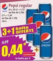 Norma Pepsi - regular offre