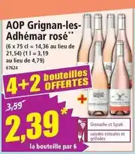 Norma Aop grignan-les-adhémar rosé offre
