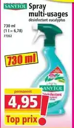Norma Sanytol - spray multi-usages offre
