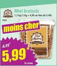 Norma Mini bretzels offre