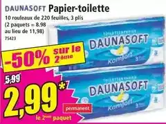 Norma Daunasoft - papier-toilette offre