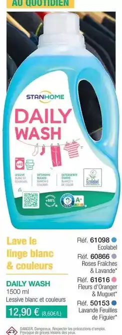 Stanhome Stanhome - daily wash offre