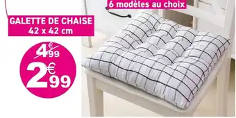 Kandy Galette de chaise offre