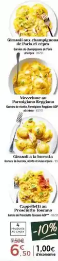 Thiriet Cappelletti au prose-cillitlo toscano offre