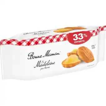 Carrefour BONNE MAMAN Madeleines offre