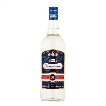 Carrefour DAMOISEAU Rhum Blanc Agricole de la Guadeloupe offre