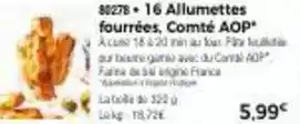 Thiriet Allumettes fourrées, comté aop offre