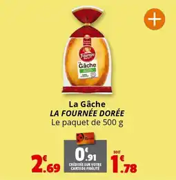 Coccinelle Express La gâche la fournée dorée offre