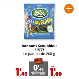 Coccinelle Express Bonbons scoubidou lutti offre