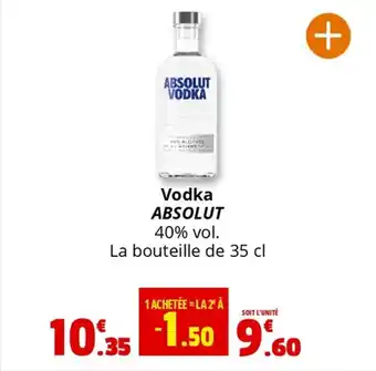 Coccinelle Express Vodka absolut offre