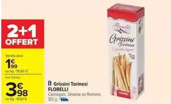 Carrefour Market Florelli - grissini torinesi offre
