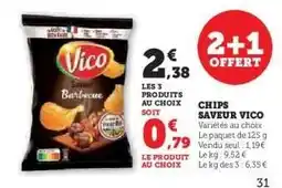 Hyper U Chips Saveur Vico offre