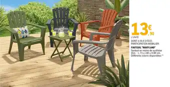 E.Leclerc "MARYLAND" Fauteuil offre
