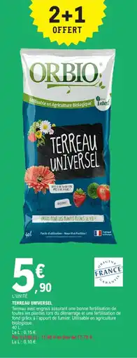 E.Leclerc Terreau universel offre