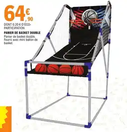 E.Leclerc Panier de basket double offre