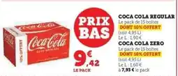U Express Coca Cola Regular offre