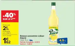 Carrefour Pulco Citron offre