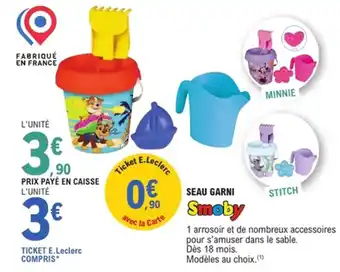 E.Leclerc AMOBY Seau garni offre