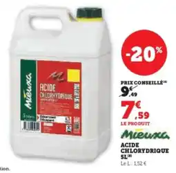 U Express Acide chlorydrique offre