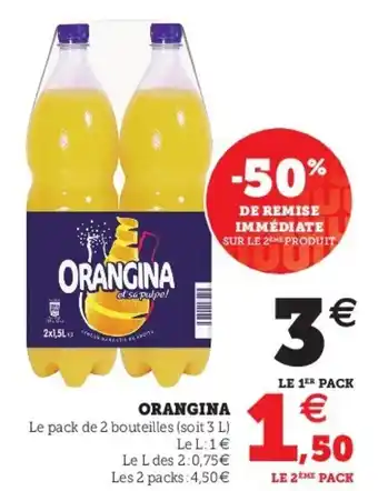 Super U Orangina offre