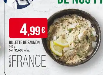 Match Rillette de Saumon offre