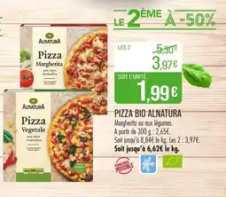 Match ALNATURA Pizza Bio offre