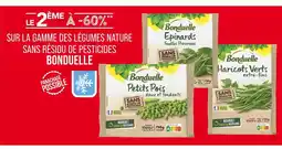 Match BONDUELLE Le 2Úme à -60% sur la gamme des légumes nature sans résidu de pesticides BONDUELLE offre