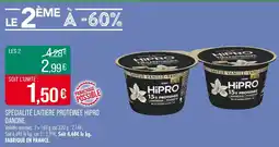 Match DANONE Spécialité laitière protéinée hipro saveur vanille offre
