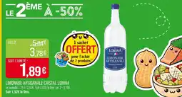 Match LORINA Limonade artisanale cristal offre