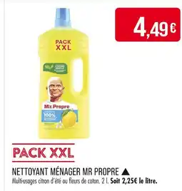 Match MR PROPRE Nettoyant ménager offre