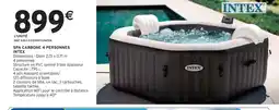 Intermarché INTEX SPA CARBONE 4 PERSONNES offre