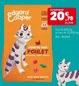 Animalis Edgard Cooper Enfin du vrai poulet offre
