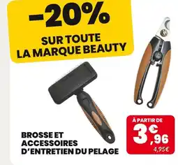 Animalis Brosse et accessoires d'entretien du pelage offre