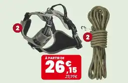 Animalis Bobby - sélection de harnais et longes walk offre