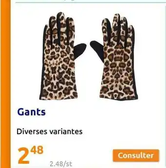 Action Gants offre