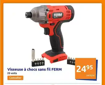 Visseuse Ă Chocs Sans Fil Ferm