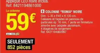 Brico Dépôt Colonne offre