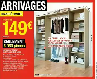 Brico Dépôt Dressing offre