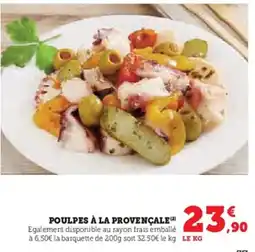 Hyper U Poulpes à la provençale offre